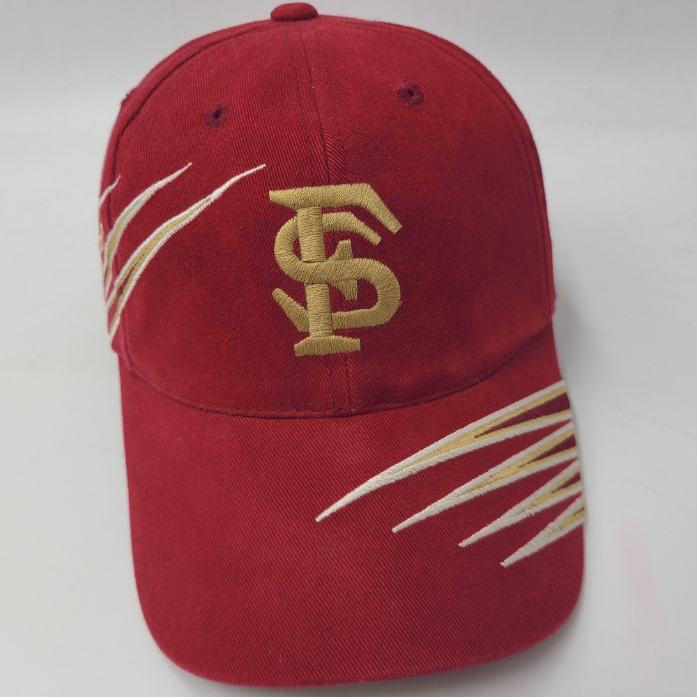 Vintage Florida State Seminoles Hat Adjustable (Fits Small) Starter Red NCAA FSU